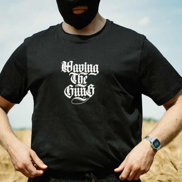 Waving The Guns - Kalli klein Unisex Shirt schwarz-weiß M