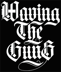 Waving the Guns Kalligrafie Logo
